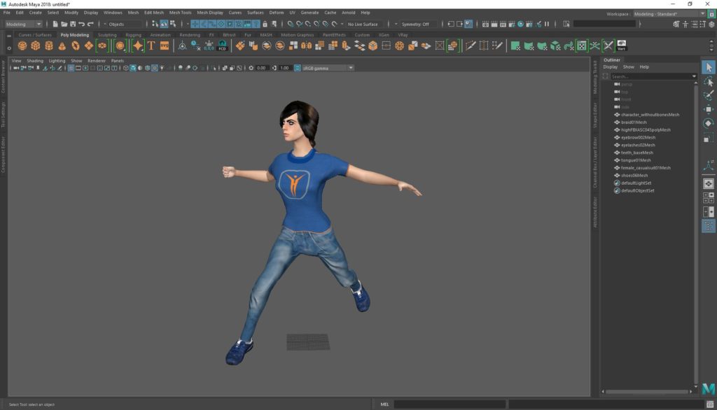 MakeHuman: Free powerful 3D modeling software for humanoid characters