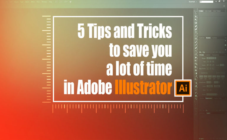 5 Tips and Tricks to save you a lot of time in Adobe Illustrator