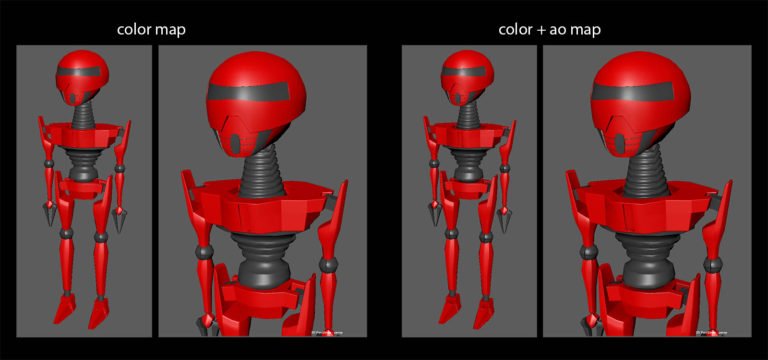 How to bake Ambient Occlusion texture map in Maya - Vray