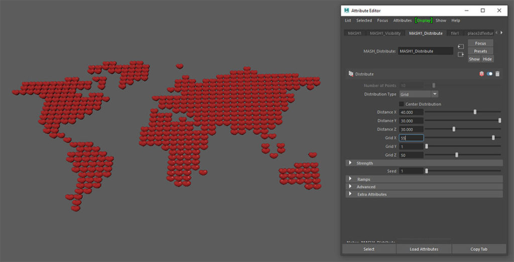 after re-adjusting the numbers in the mash1_distribute tab