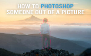 How to Photoshop someone out of a picture - Content Aware