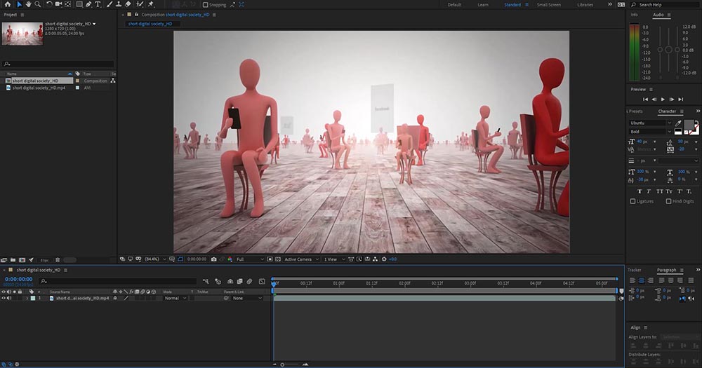 import MP4 video in After Effects