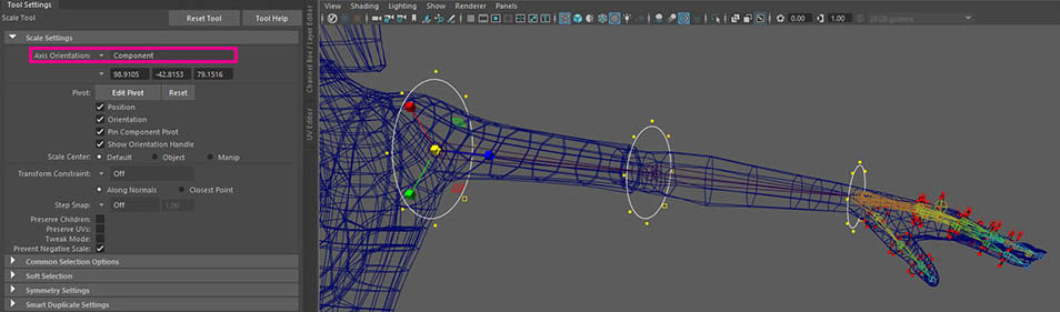 Fixing the radius of the new controllers