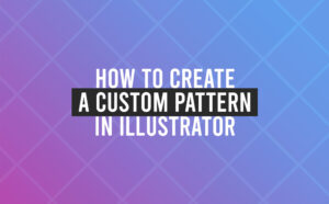 How to create a custom pattern in Illustrator