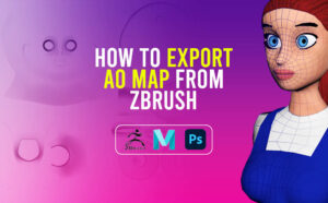 How to export an Ambient Occlusion texture map from Zbrush 4