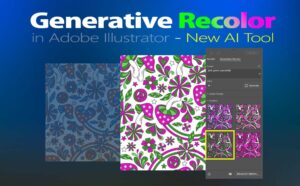 Using Generative Recolor in Adobe Illustrator