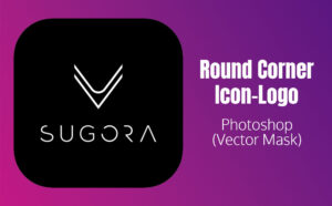 Create a round corner icon in Photoshop (Vector Mask)