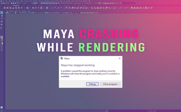 Maya Crashing While Rendering (Limit the CPU core numbers)