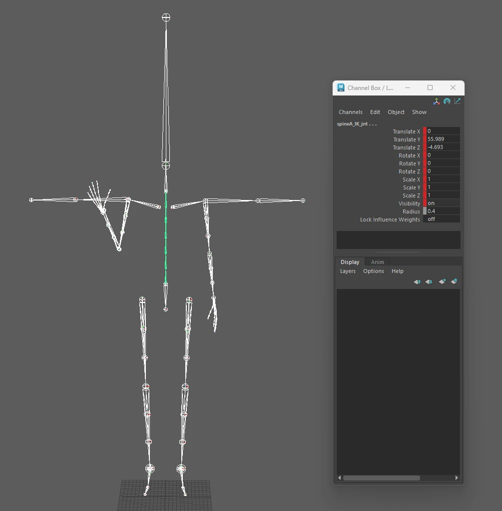 import an FBX in Maya to clean unnecassary keys