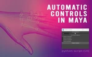 Create Automatic FK Controls for Joints in Maya