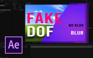 Fake and Simple DOF in After Affects